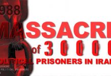 27 vjetori i masakrës së 30.000 të burgosurve politikë në Iran