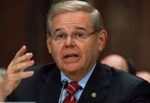 Senatori Bob Menendez dënon sulmin me raketa në Kampin e Lirisë