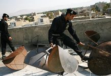 Regjimi nis fushatën mbi antenat satelitore në kryeqytetin e Iranit