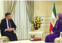 MARYAM RAJAVI DHE DAVID JONES TAKOHEN NË AUVERS-SUR-OISE MARYAM RAJAVI DHE DAVID JONES TAKOHEN NË AUVERS-SUR-OISE