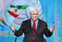 IBT: Newt Gingrich sulmon politikën e Obamës në Iran në konferencën e NCRI