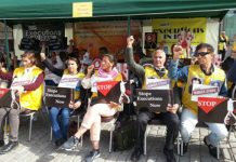 Sot është dita e 3 e grevës së urisë në Suedi e mbajtur për të tërhequr vëmendjen mbi masakrën e të burgosurve politikë në Iran