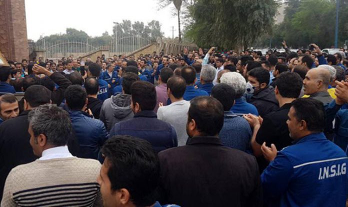Iran-Ahvaz-National-Steel-Group-workers