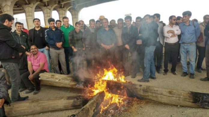 Workers-Strike-in-Cities-of-Arak