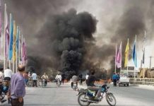 IRAN: Populli i Borazjan Proteston Kundër Mungesës së Elektricitetit dhe Ujit të Pijshëm