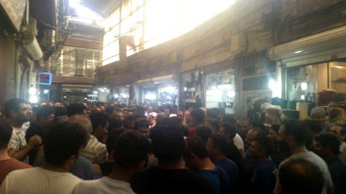 IRAN-Shoe-Makers-Bazaar-on-Strike-for-the-Second-Day