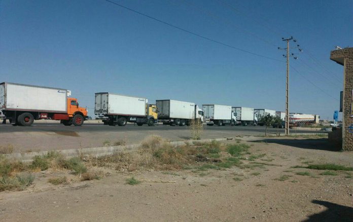 Strike-of-truck-and-heavy-vehicle-drivers-across-Iran-1