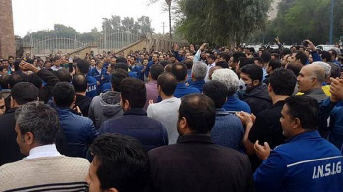 Iran-Steel-Workers-on-Strike