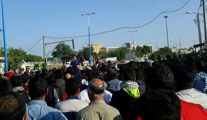 The-protesting-workers-of-Irans-main-Sugar-Cane-Mill-interrupted-state-Friday-prayers