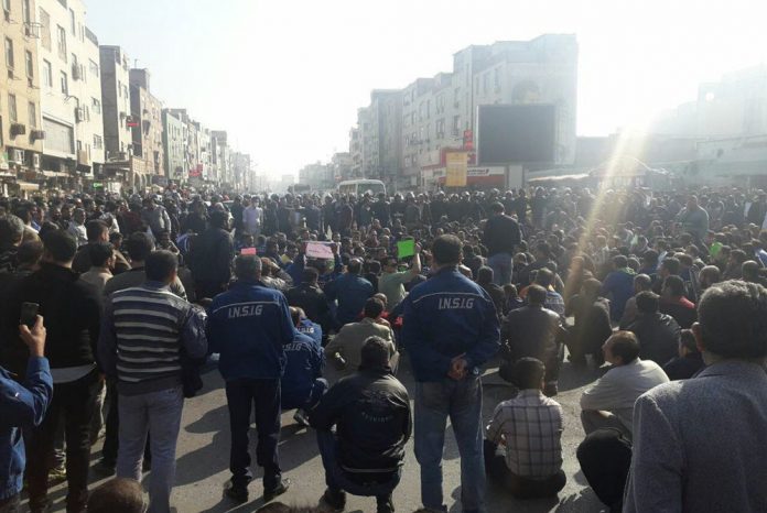 38th-day-of-protests-and-strike-by-workers-Call-for-immediate-release-of-detained-workers