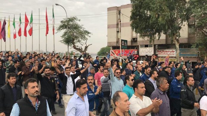 Iran-Strike-Demonstration-Ahvaz-Steelworkers-30-Days-6