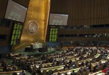 ASAMBLEJA E PËRGJITHSHME E OKB-SË MIRATON REZOLUTËN E 65-TË E CILA CENSURON ABUZIMET E TË DREJTAVE NË IRAN