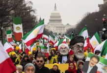 Shfaqje e Fuqishme Mbështetjeje për Opozitën Iraniane në Marshimin e Uashingtonit