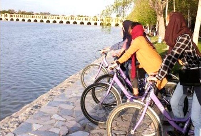 Irans_Regime_Bans_Women_From_Riding_Bicycles_in_Isfahan