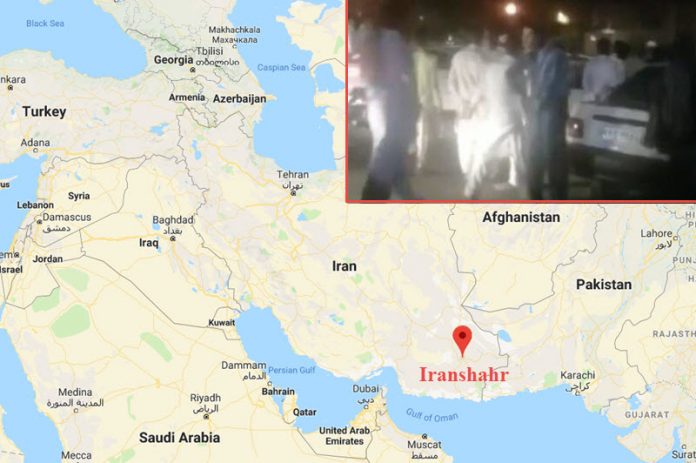 IRAN_Protest_in_Iranshahr_Against_Beating_of_a_Citizen_by_the_Police