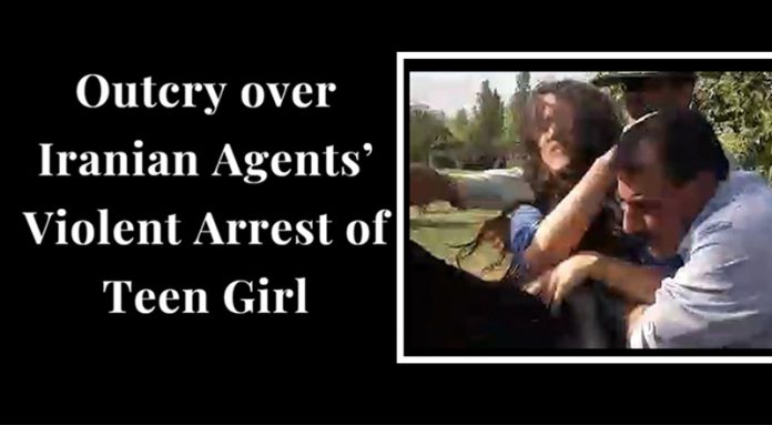 Outcry_over_Iranian_Agents_Violent_Arrest_of_Teen_Girl