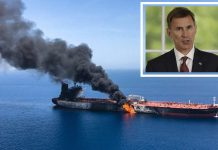Britania Paralajmëron Regjimin Iranian që të Mos Shkaktojë Paqëndrueshmëri Pas Sulmeve mbi Cisternat