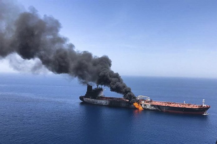 World_Reacts_to_Iran_Regimes_Tanker_Attack_in_Gulf