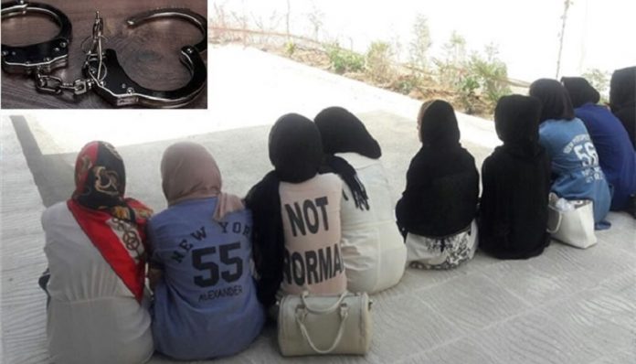 Iran-women-arrested