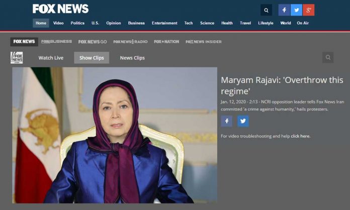 FOX_News_-_Maryam_Rajavis_statement_on_the_anti-regime_protests_in_Iran