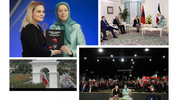 January_29_2020-_Mrs_Monika_Kryemadhi_visited_Ashraf-3_and_met_with_Mrs_Maryam_Rajavi_the_President-elect_of_the_National_Council_of_Resistance_of_Iran