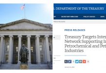 Thesari Amerikan vë sanksione të reja me në shënjestër industritë petrokimike dhe të petroleumit të Teheranit