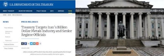 US_Treasury_Targets_Iran_Metals_Industry_and_Senior_Regime_Officials