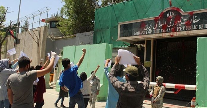 Protest-against-Iranian-regime-in-Kabul