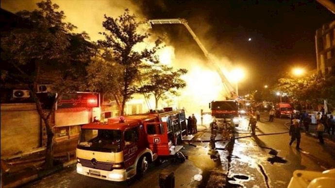 Massive explosion