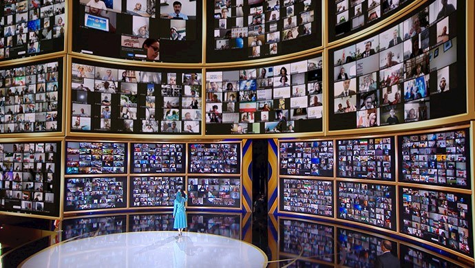 Maryam Rajavi, the President-elect of the National Council of Resistance of Iran (NCRI) at the Free Iran Global Summit 2020 at Ashraf 3, main headquarters of the People’s Mojahedin Organization of Iran (PMOI/MEK) in Albania - July 17, 2020