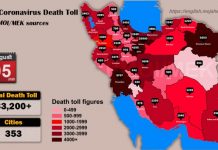 Iran: Numri i Vdekjeve nga Koronavirusi në 353 Qytete Shkon mbi 83,200