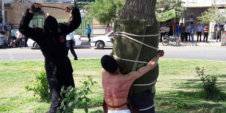 public flogging iran