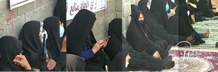 Women farmers participate in the gathering in Varjaveh, Isfahan