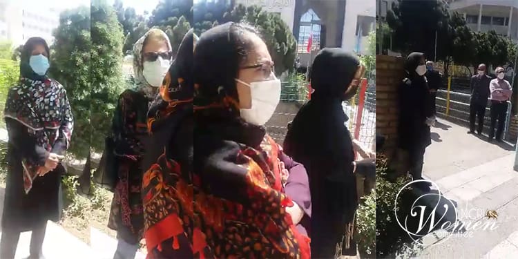 protests by Iranian pensioners