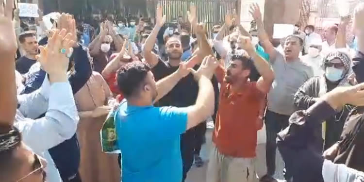 water protests - Ahvaz, southwestern Iran