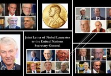 Iran: Letër e Përbashkët e Laureatëve të Çmimit Nobel Drejtuar Sekretarit të Përgjithshëm të Kombeve të Bashkuara Lidhur me Masakrën e 1988-ës