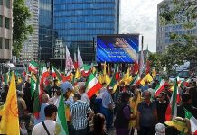 Iranianët dhe deputetët belgë mbajnë tubim masiv për të dënuar traktatin Iran-Belgjikë