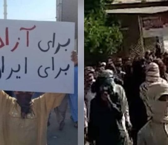Iran: Baluçët protestojnë mes të shtënave me armë dhe gaz lotsjellës, duke brohoritur “Vdekje Khamenei”