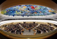 Këshilli i Kombeve të Bashkuara për të Drejtat e Njeriut Voton për Hetim mbi Masat Shtypëse Gjakatare që Regjimi i Iranit ka Ndërmarrë Ndaj Kryengritjes