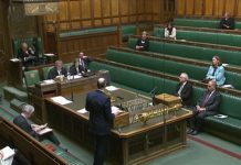 Debat në Dhomën e Komunave të Mbretërisë së Bashkuar mbi protestat e Iranit