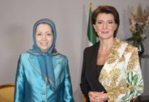 Maryam Rajavi Takohet Me Atifete Jahjagën, Ish-Presidenten E Kosovës