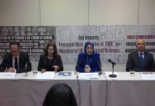 Konferenca për shtyp në Gjenevë i bën thirrje OKB-së që të ndjekë penalisht Ebrahim Raisin për rolin në Masakrën e 1988