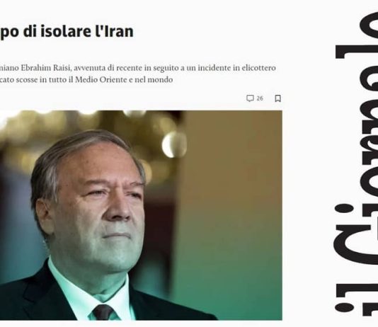 Mike Pompeo në Il Giornale: Nevoja urgjente për të izoluar Iranin