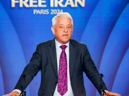 Ish-kryetari i Dhomës së Komunave të Mbretërisë së Bashkuar John Bercow mbajti një fjalim në mbështetje të popullit iranian dhe rezistencës së tyre të organizuar (NCRI/MEK)