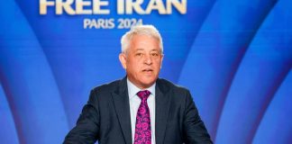 Ish-kryetari i Dhomës së Komunave të Mbretërisë së Bashkuar John Bercow mbajti një fjalim në mbështetje të popullit iranian dhe rezistencës së tyre të organizuar (NCRI/MEK)
