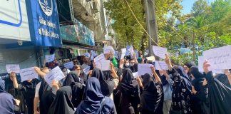 Dita e nëntëmbëdhjetë e protestave mbarëkombëtare të infermierëve në Iran