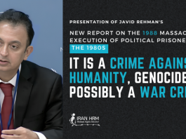 UN Executions of the 1980s in Iran, genocide and crimes against humanity
