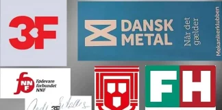 Sindikatat më të Danimarkës