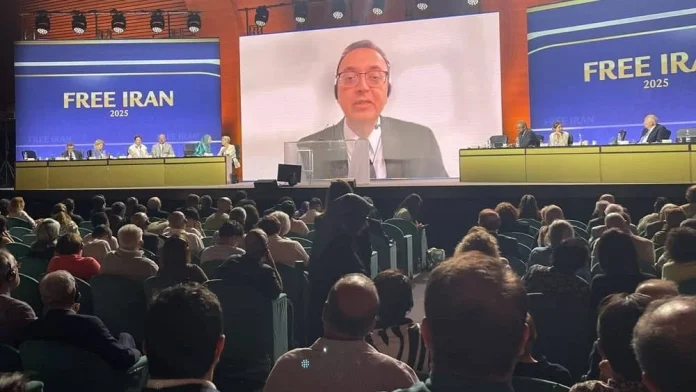 Fjalimi i Dr. Javaid Rehman në Samitin Botëror për Iranin e Lirë 2025