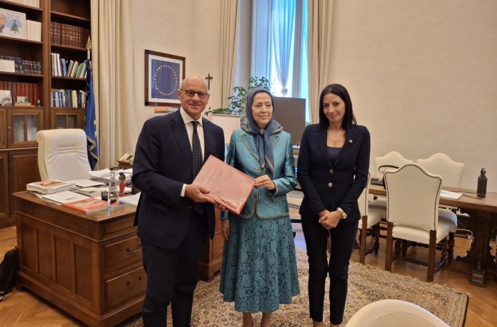 Maryam Rajavi, Takimi me Deputetët Italianë për Liri dhe Demokraci Maryam Rajavi: Takimi me Deputetët Italianë për Liri dhe Demokraci